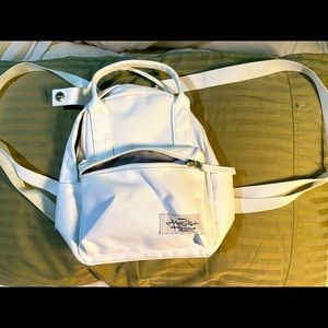 HotStyle Mini Backpack Purse NWOT - never used; white